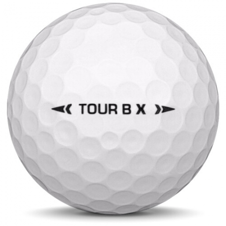 La balle de golf Bridgestone Tour B X en année-modèle 2023.
