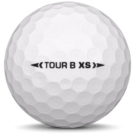 La balle de golf Bridgestone Tour B XS en année-modèle 2023.