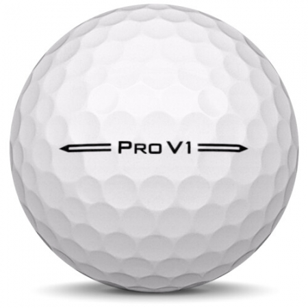 La balle de golf Titleist Pro V1 en année-modèle 2024.