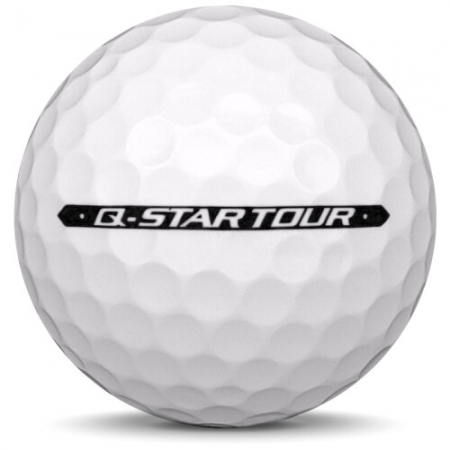 La balle de golf Srixon Q-Star Tour en année-modèle 2023.