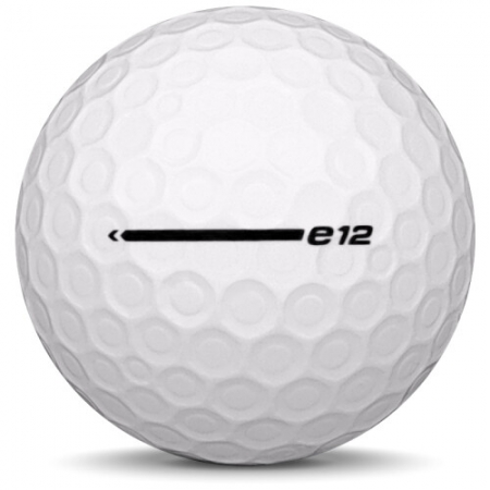 La balle de golf Bridgestone E12 Contact en année-modèle 2024.