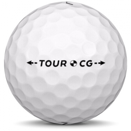 La balle de golf Maxfli Tour en année-modèle 2024.