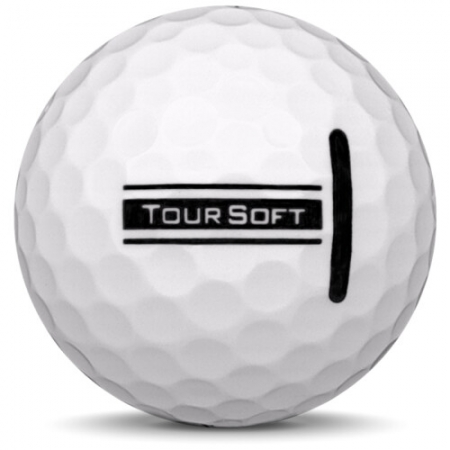 La balle de golf Titleist Tour Soft en année-modèle 2025.