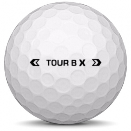 La balle de golf Bridgestone Tour B X en année-modèle 2025.