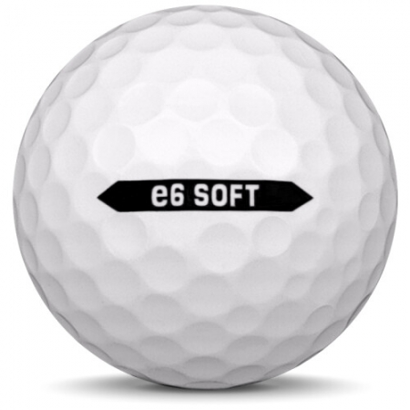 La balle de golf Bridgestone E6 Soft en année-modèle 2026.