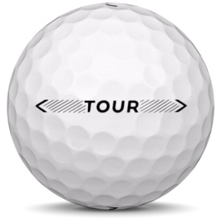 La balle de golf Maxfli Tour en année-modèle 2026.