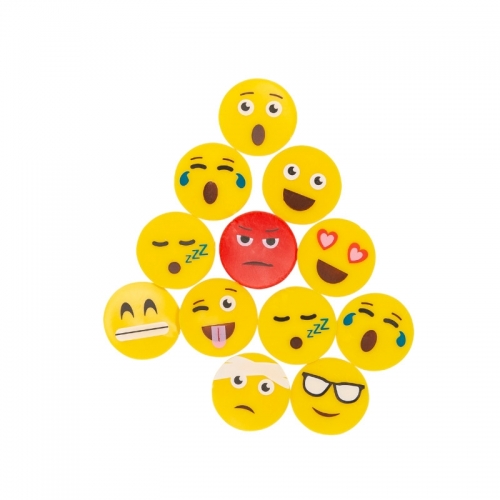 25 pack smiley bollmarkörer