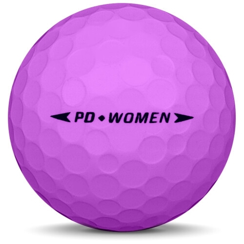 Golfboll av modellen Nike PD Women i rosa färg från sidan