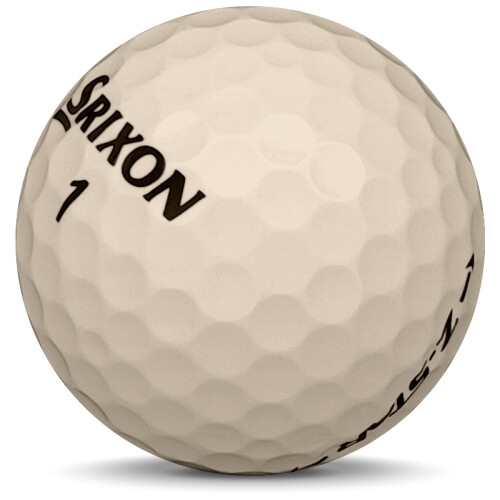 Golfboll av modellen Srixon Z-Star i 2018 års version med limited edition färg sned bild