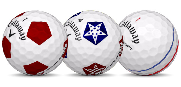 Callaway Chrome Soft Balles de golf de différentes couleurs