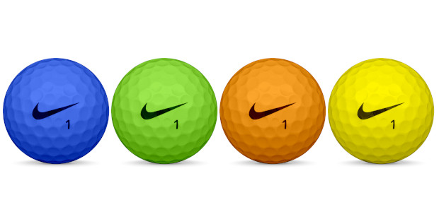 Nike Mix Balles de golf de différentes couleurs