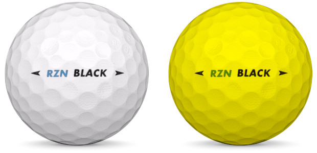 Nike RZN Black Balles de golf de différentes couleurs