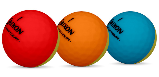 Srixon Q-Star Tour Balles de golf de différentes couleurs