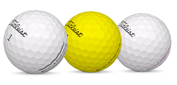 Titleist Pro V1 Balles de golf de différentes couleurs