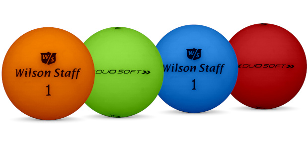 Wilson Staff Duo Soft Balles de golf de différentes couleurs