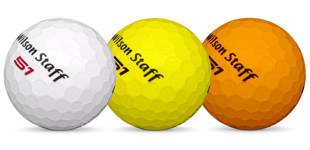 Wilson Staff Fifty Elite Balles de golf de différentes couleurs