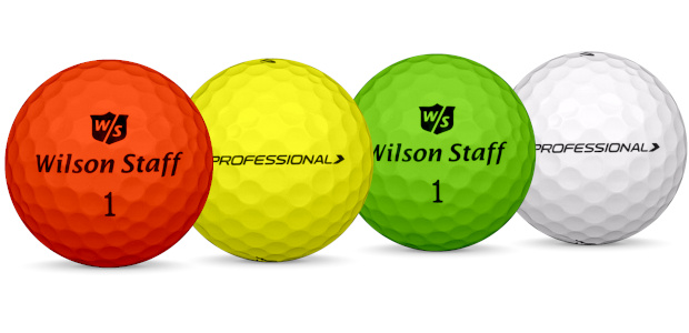 Wilson Staff Professionnel Balles de golf de différentes couleurs